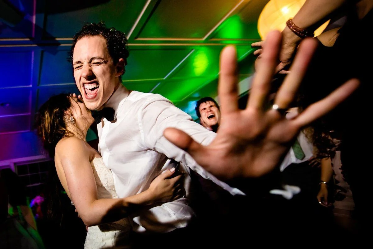 Celebration erupts in color and light on the dance floor