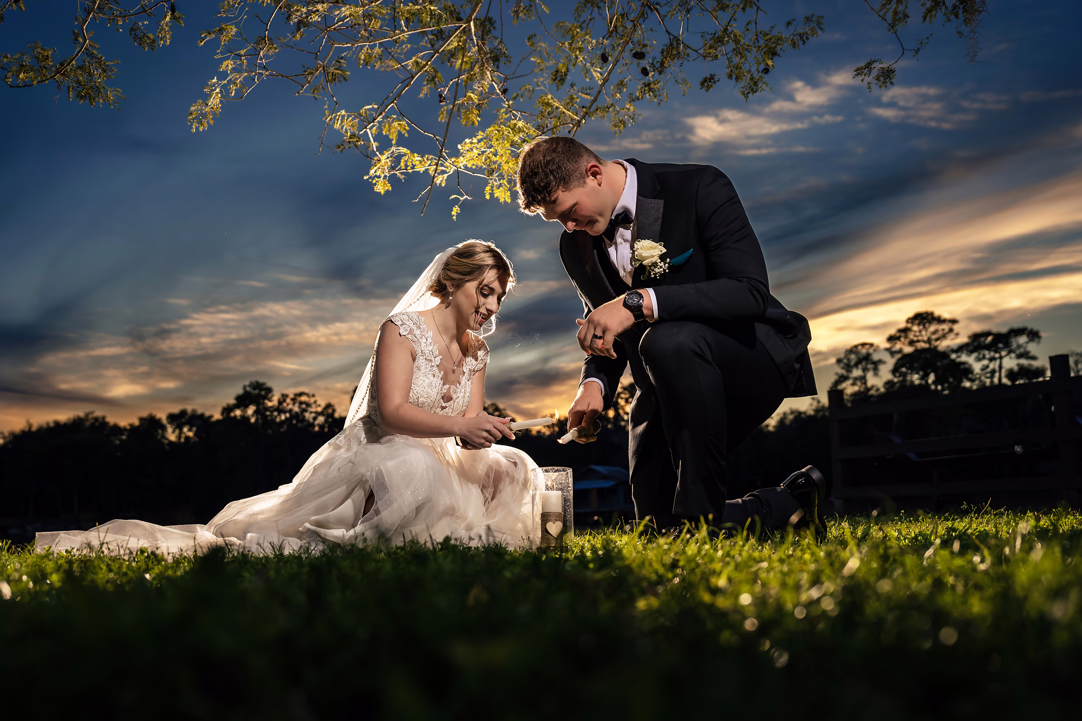 Engagement session — getting comfortable on camera