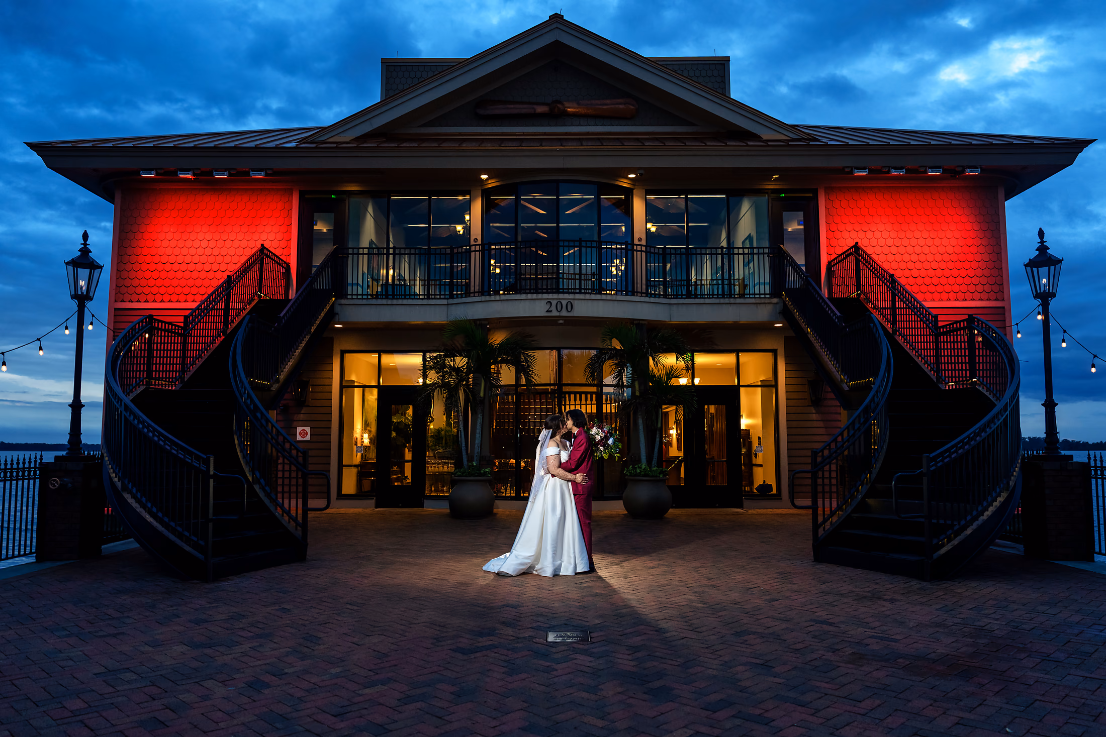 Wedding day moment