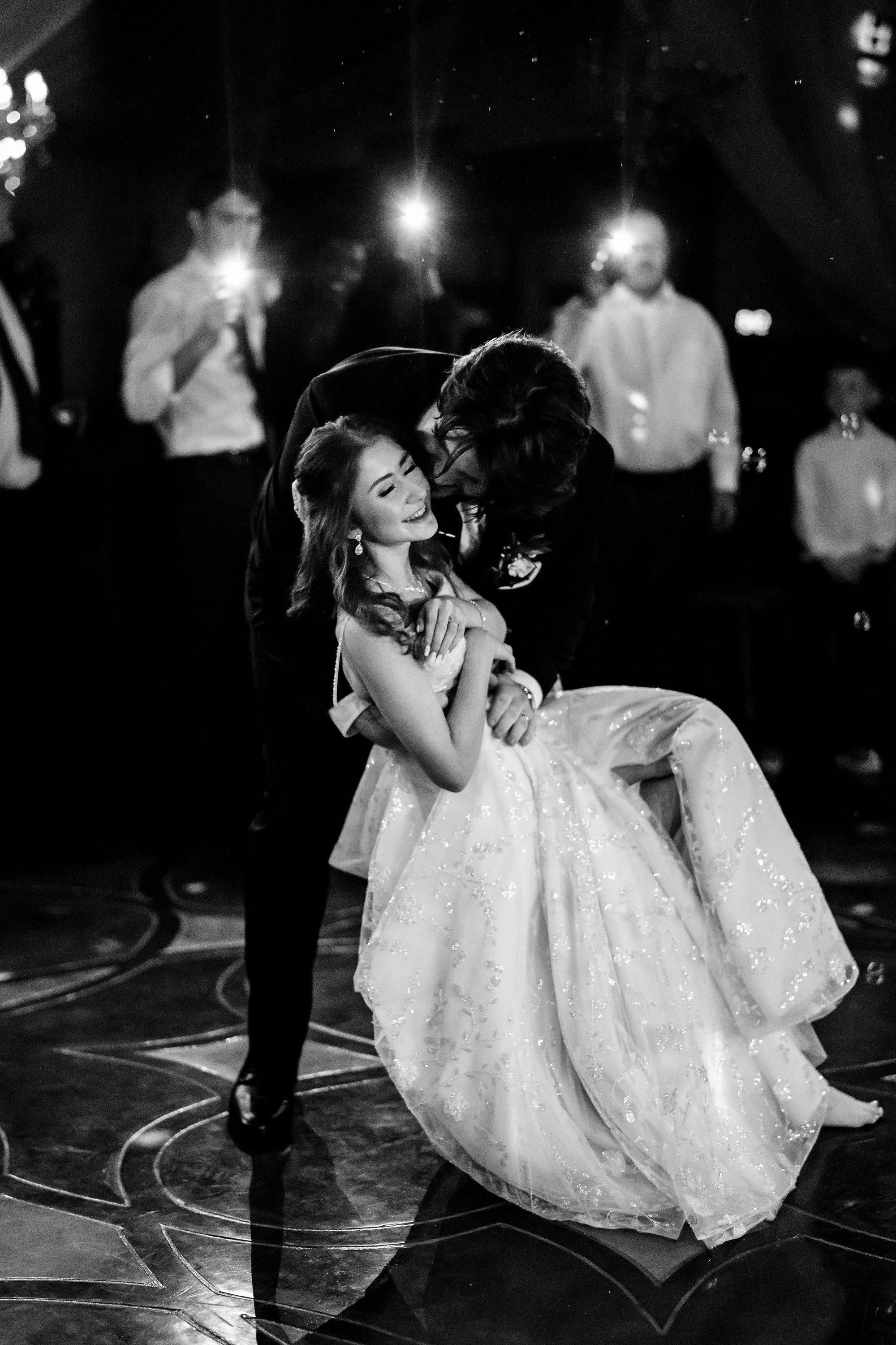 Jacob + Jewell reception moment